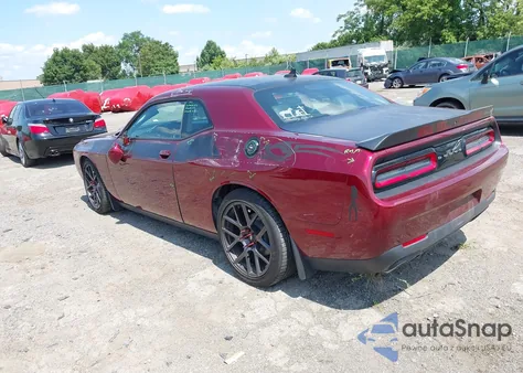 2018 Dodge Challenger T/A Plus из США, поврежденный, VIN 2C3CDZBT6JH327811